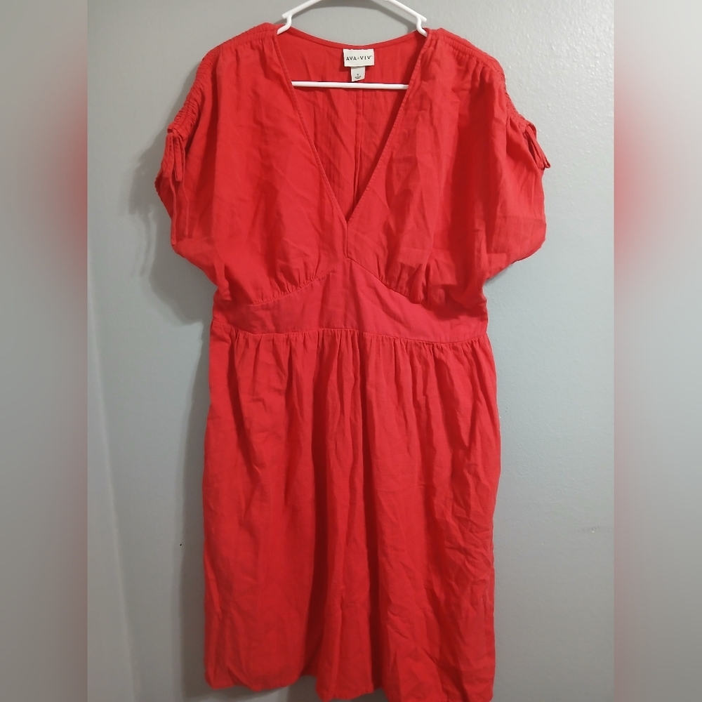 AVA‎ & VIV Red Women's Dress